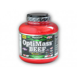 OptiMass BEEF hidromarhával 2500g - dupla csokoládé kókuszdió
