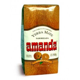 Yerba Mate Amanda narancs 500g