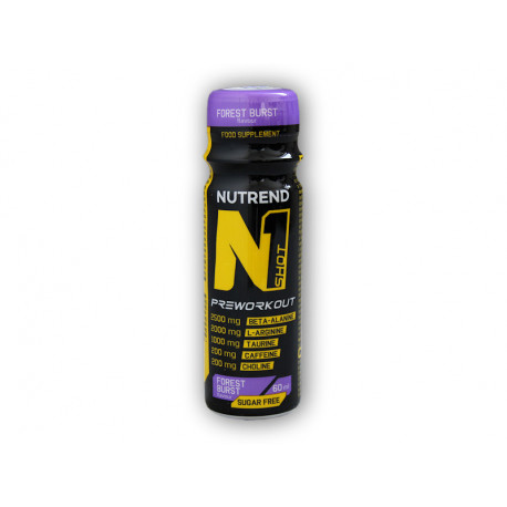 N1 Shot 60ml ampulla - cseresznye összetörés