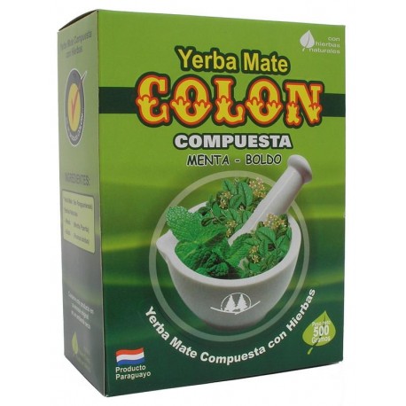 Yerba Mate Colon Boldo és Menta 500 g