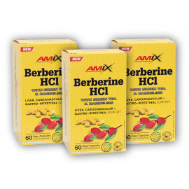 3x Berberine HCl + GreenTea &amp; Pitypang 60 kapszula