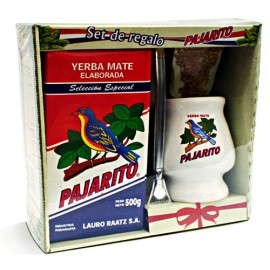 Yerba Mate Pajarito készlet + Kerámia pohár + Bombilla
