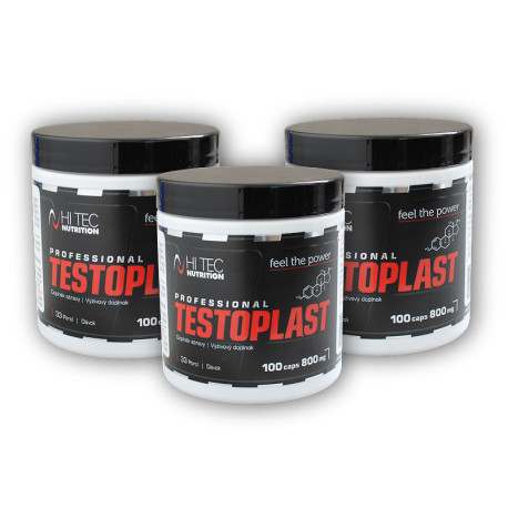 3x Testoplast 800mg 100 kapszula