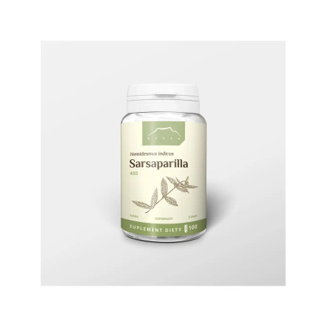 Indiai sarsaparilla - Sarsaparilla kapszula 400 mg x 100 - Hemidesmus indicus