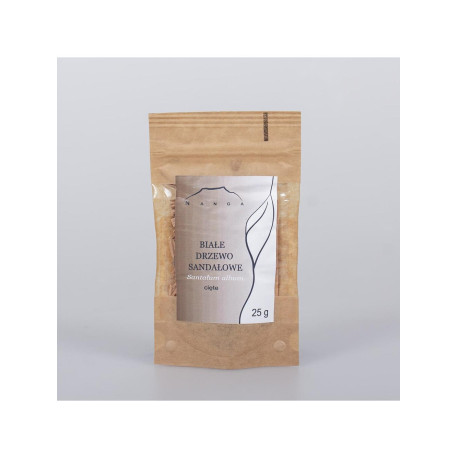 Fehér szantálfa - 25 g fűrészelt