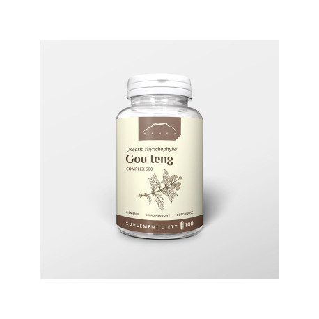 Gou teng - Kivonat kapszulákban 500mg 100 kapszula - Uncaria rhynchophylla