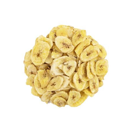 Cukrozatlan banán chips