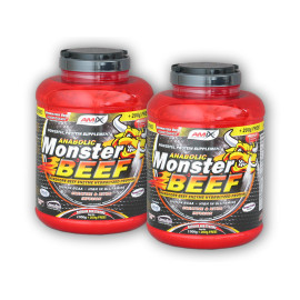 2x Anabolic Monster MARHAHÚS 90% Fehérje 2200g - vanília-lime