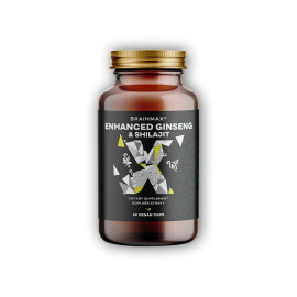 Enhanced Ginseng &amp; Shilajit 60 növényi kapszula