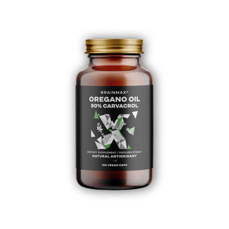 Oregano Oil 80% Carvacrol 100 növényi kapszula