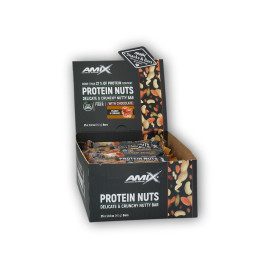 25x Protein Nuts Crunchy 40g - kesudió kókusz