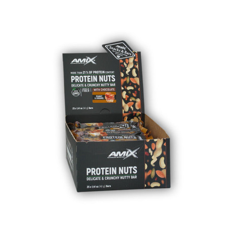25x Protein Nuts ropogós 40g MIX - kesudió kókusz