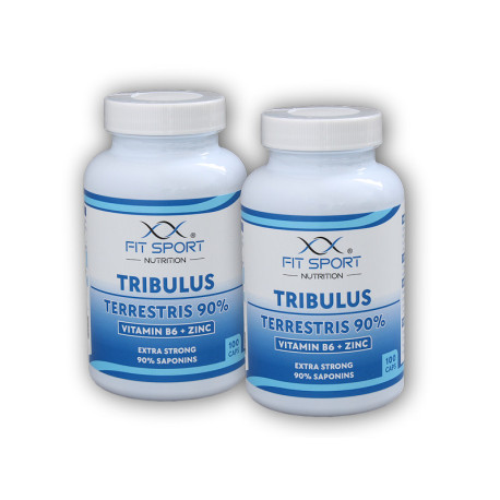 2x Tribulus Terrestris 90% + B6-vitamin + Cink 100 kapszula