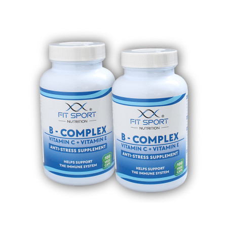 2x B-komplex + C-vitamin + E-vitamin 100 zöldségkapszula