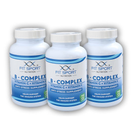 3x B-komplex + C-vitamin + E-vitamin 100 zöldség kapszula