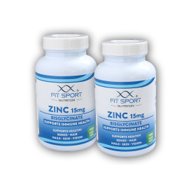 2x Cink 15mg Biszglicinát 100 zöldség tabletta - Cink