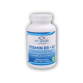 D3-vitamin + K2 120 zöldségkapszula