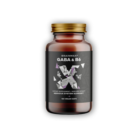 GABA &amp; B6 700mg 100 Gyógynövény kapszula