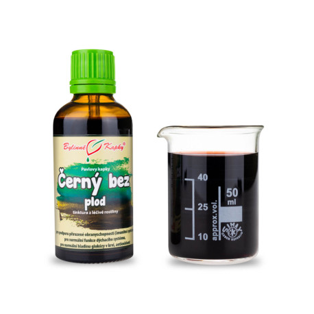 Fekete bodza gyümölcscsepp (tinktúra) 50 ml