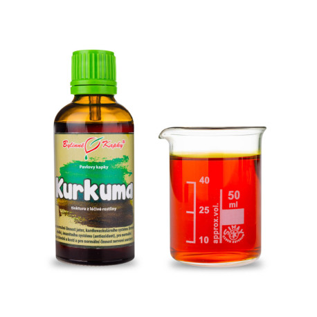 Kurkuma hosszú cseppek (tinktúra) 50 ml