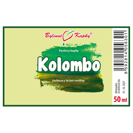 Colombo csepp (tinktúra) 50 ml
