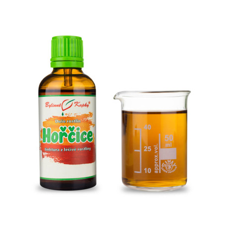 Fehér mustár - Gyógynövényes cseppek (tinktúra) Soul of Plants 50 ml