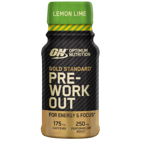 Optimum Nutrition Standard edzés előtti shot 60ml citromos lime