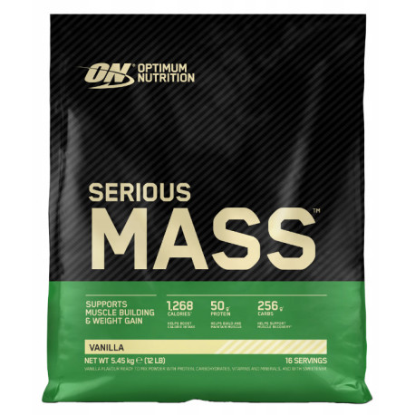 Optimum Nutrition Serious Mass 5450g Vanília