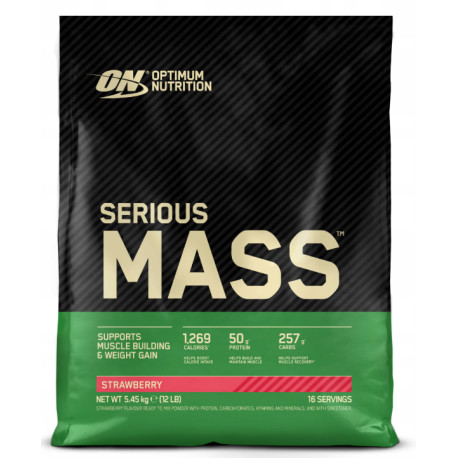 Optimum Nutrition Serious Mass 5450g Eper