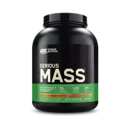 Optimum Nutrition Serious Mass 2730g Csokoládé mogyoróvaj