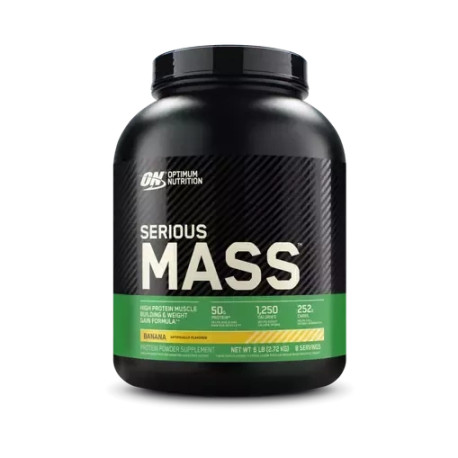 Optimum Nutrition Serious Mass 2730g banán