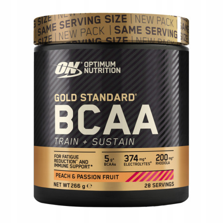 Optimum Nutrition BCAA Train + Sustain 266g őszibarack és maracuja
