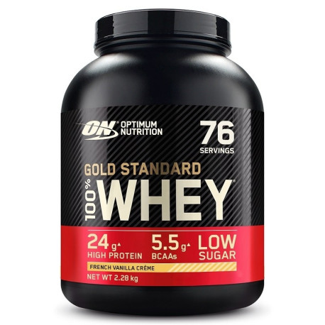 Optimum Nutrition 100% Whey Gold 2270g francia vanília