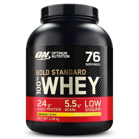Optimum Nutrition 100% Whey Gold 2270g banán