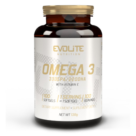 Evolite Omega 3 330EPA/220DHA 100 lágykapszula