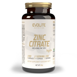 Evolite Nutrition Cink-citrát 100 Vege Kapszula