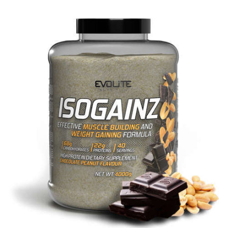 Evolite IsoGainz 4000g dupla csokoládé ízesítések