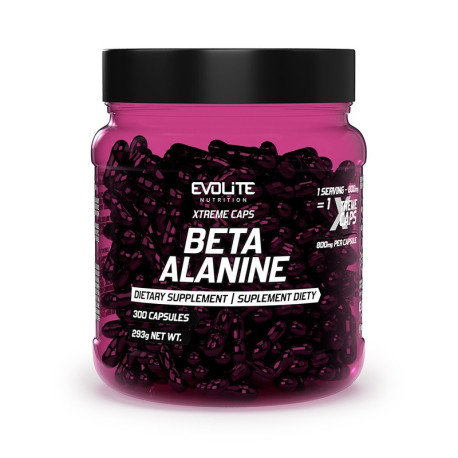Evolite Beta Alanine 800mg Xtreme 300 kapszula