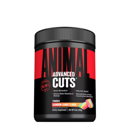 Univerzális állati vágású por 280g szivárványcukorka