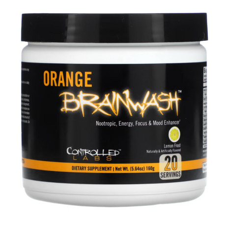 Controlled Labs Narancssárga BrainWash Citrom Fagy 160g
