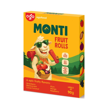 MONTI Gyümölcstubus keverék - 90g