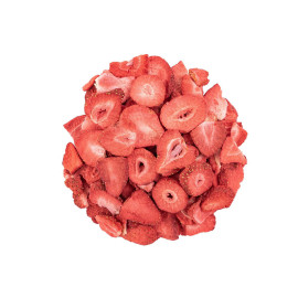 Eper liofilizált szeletek - 10kg
