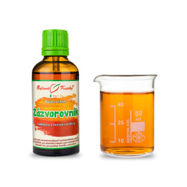 Gyömbér - Gyógynövényes cseppek (tinktúra) Növények lelke 50 ml