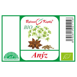 Ánizs csípőfa BIO - Gyógynövényes cseppek (tinktúra) 50 ml