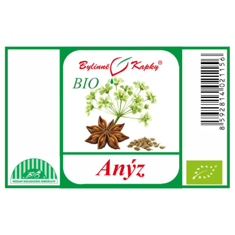 Ánizs csípőfa BIO - Gyógynövényes cseppek (tinktúra) 50 ml