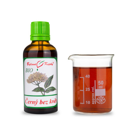 Bodza fekete virág BIO csepp (tinktúra) 50 ml
