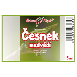 Fokhagymás medve rügyek 5 ml - gemmoterápia