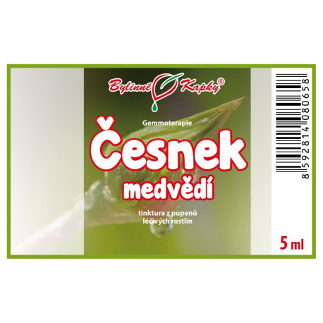 Fokhagymás medve rügyek 5 ml - gemmoterápia