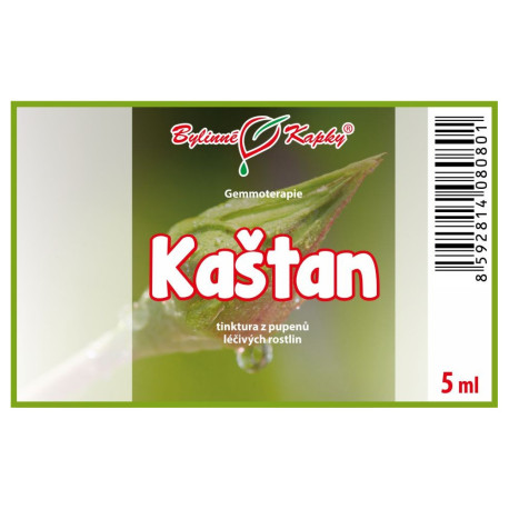 Gesztenye rügyek 5 ml - gemmoterápia