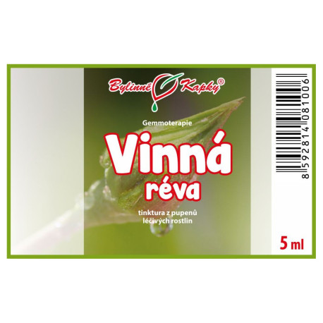 Szőlő rügyek 5 ml - gemmoterápia